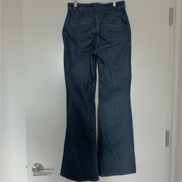 & Other Stories Flared Jeans in Mid Blue - Picture 5 of 8